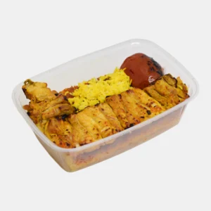 ته چین ته دیگی با جوجه کباب ران200 گرمی