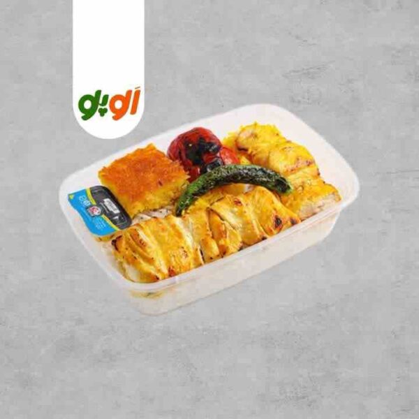 چلو جوجه سینه 200 گرم