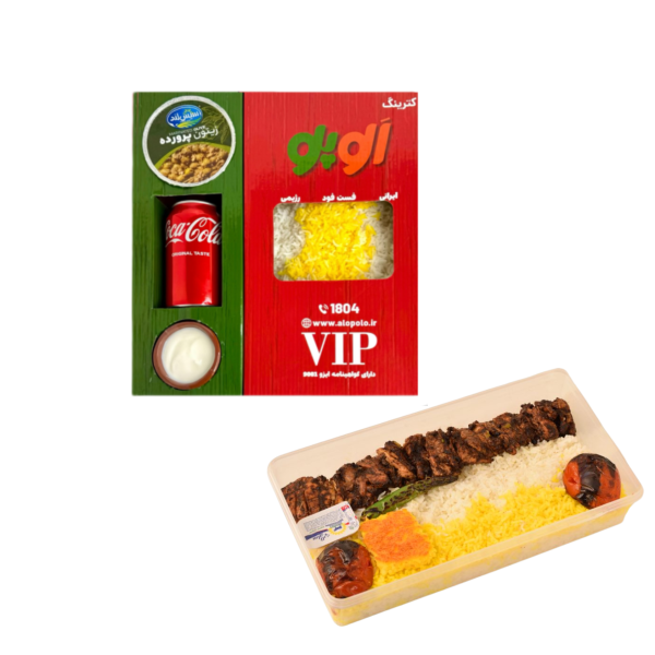 پک VIP چلوجوجه‌ترش‌ران350گرم