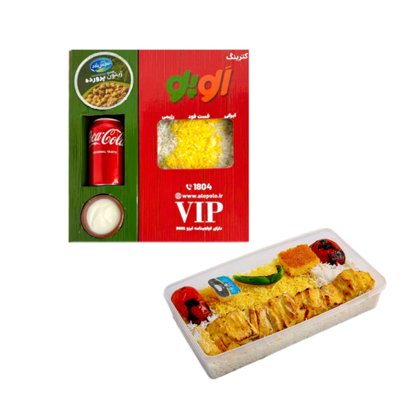 پک VIP چلو جوجه 350گرمی