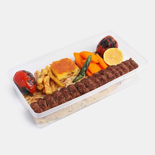 خوراک کباب لقمه