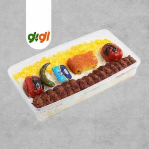 چلوکباب لقمه گوسفندی 220گرم