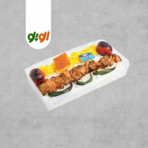 چلو جوجه کباب ران 350 گرمی